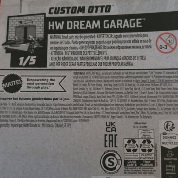 2021 HOT WHEELS, CUSTOM OTTO, #1, MINT IN THE PACKAGE!!! - Picture 3 of 3